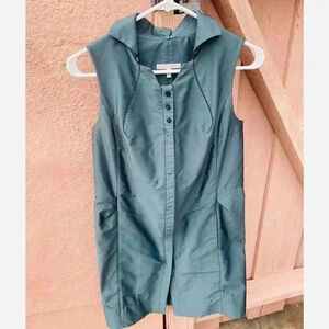 Shiatzy Chen Green Silk Dress